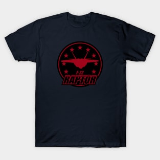 F-22 Raptor Patch T-Shirt